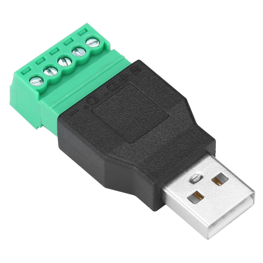 Cergrey Terminal Plug, USB Terminal Connector, ABS For The Equipment