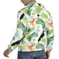 thumbnail image 3 of Hoodies for Men - Toucan and Hummingbird Long Sleeve Comfrt Men'S Fashion Hoodies & Sweatshirts, Sweatshirts for Men Hoodies Pullover Clothing Clothes with Pouch, 3 of 7