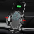 thumbnail image 3 of Binmer Chargeur de Voiture Sans Fil, Chargeur de Téléphone Intelligent, Chargeur de Voiture, Support de Ventilation IOS et Android Téléphone Intelligent, 3 of 8