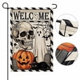 thumbnail image 7 of FEOLGEHLY Halloween Decorations Outdoor Indoor, Halloween Garden Flag Pumpkin Witch Spooky Yard Flag Fall Outdoor Decor For Porch Patio Garden Halloween Decorations Clearance (C), 7 of 7