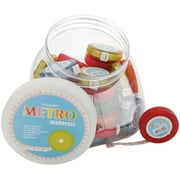 Tacony Metro Tape Measure Display 36/Pkg-60" Assorted Colors W/White Tape