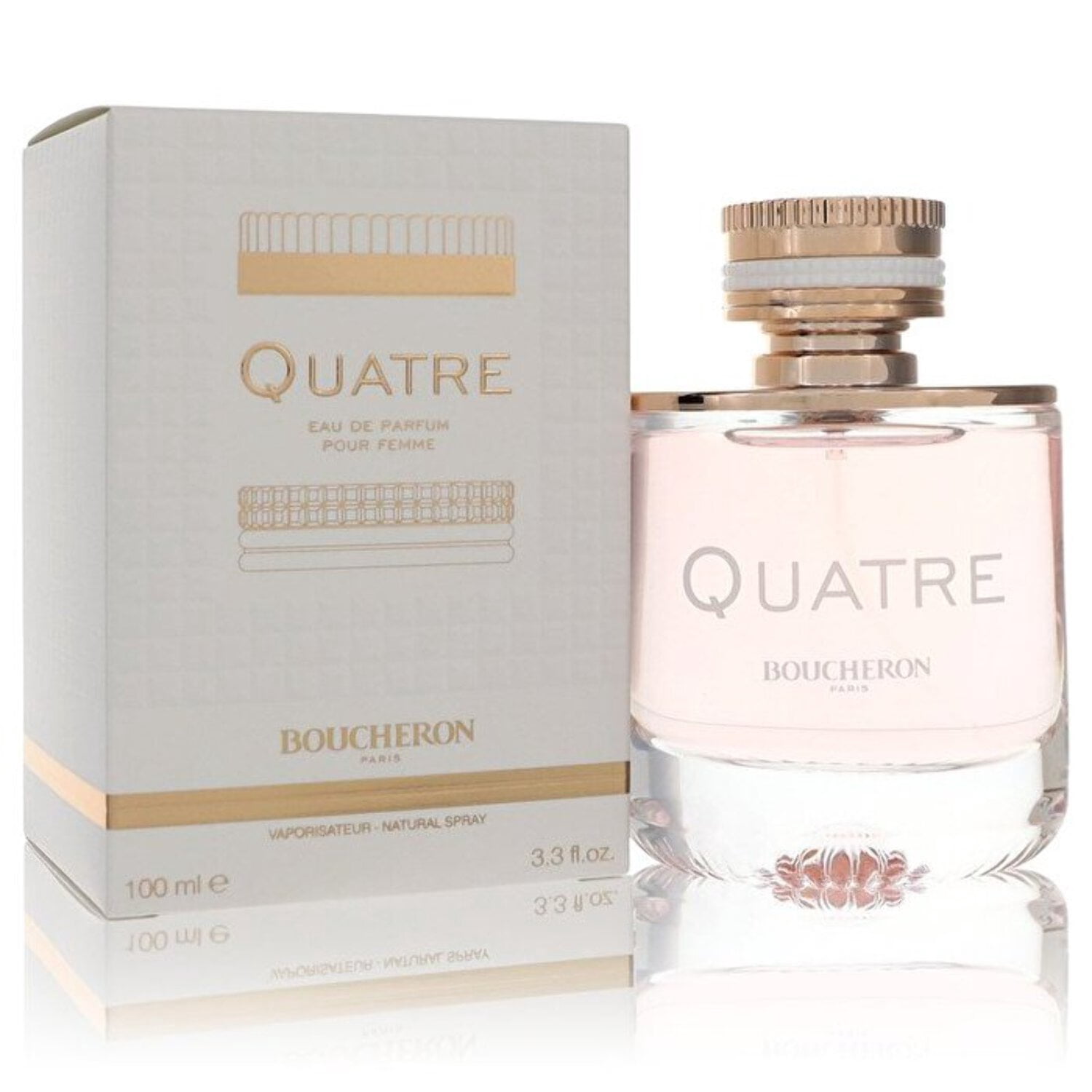 Boucheron Quatre Eau de Parfum, Perfume for Women, 3.3 Oz