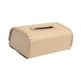 thumbnail image 4 of Baoblaze Tissue Box Compact Decor Tissue Storage Box for Coffee Table Bedside Bedroom Khaki, 4 of 8