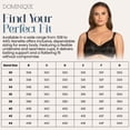 thumbnail image 6 of Dominique Nanette Seamless Nursing Bra #7600 - Comfort Maternity Bra with One-Hand Clips, Wide Straps - Lingerie for women, 6 of 6