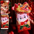 thumbnail image 5 of 2024 Dragon Year Chinese New Year Fabric Red Envelope Spring Festival Children'S New Year Money Red Envelope G, 5 of 5