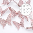 thumbnail image 3 of Bearachild 12 piezas lindos insectos 3D pegatinas de pared hogar sala de estar decoración de papel papel tapiz removible calcomanías de pared realistas Decoración del hogar Plata Bearachild HA066028-03, 3 of 6