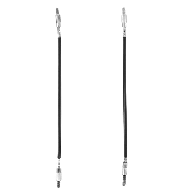 Miangastore 2pcs Violin Tailpiece Steel Wire Tailgut Cord Anti-Slip Rope 3/4-4/4 Violin Replacement Parts For Precise Tuning And Enhanced Performance