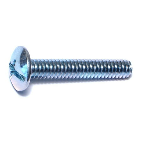 

1/4 -20 x 1-1/2 Zinc Plated Steel Coarse Thread Combo Truss Head Machine Screws