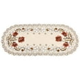 thumbnail image 1 of Niunion Chemin de Table, Nappe De Table Style Européen Rouge Floral Élégant, Chemin de Table Nappe Brodé Rouge, Vintage Chemin De Table Décoration De La Maison, 1 of 8
