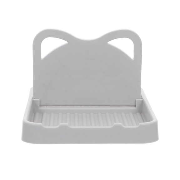 TABLZONE Foldable Pot Lid and Ladle Holder ABS Kitchen Organizer Set for Countertop and Drawer Storage