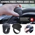 thumbnail image 2 of 360-Degree Rotation Anti-Slip Car Steering Assist Knob for Beginners and Female Drivers, 2 of 8