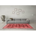 thumbnail image 3 of Ahgly Company Indoor Rectangle Oriental Red Industrial Area Rugs, 2' x 3', 3 of 4