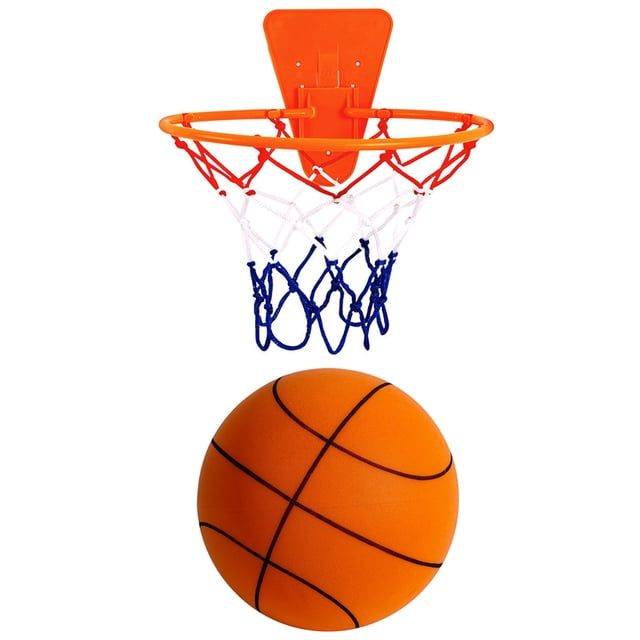 Pelota de entrenamiento interior Wdftyju baloncesto silencioso 18/21/24 cm tamaño 3/5/7