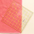thumbnail image 4 of 16cm Square Acrylic Patchwork & Quiting Rulers Fluorescence Yellow Mark Rulers 1616 16cm, 4 of 6