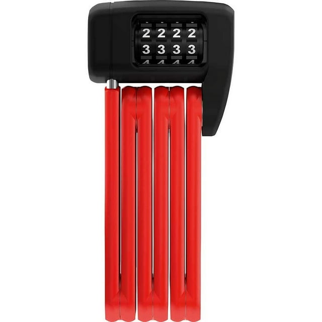 Abus, Bordo Lite Mini 6055C, Folding Lock, Combination, 60cm, 5mm, Red
