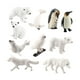 thumbnail image 5 of Juego de Simulación de Animales Realistas Juguetes de Animales del Ártico Hugo 10 Piezas, 5 of 10