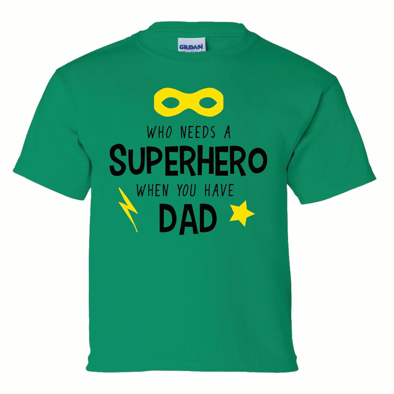 Father's Day You Have Dad Youth Short Sleeve Tee Shirt Charcoal - Picture 11 of 29