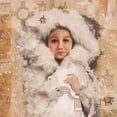 thumbnail image 2 of Wiley, Marta 12x12 Gold Ornate Wood Framed with Double Matting Museum Art Print Titled - Eskimo Child VIII, 2 of 4