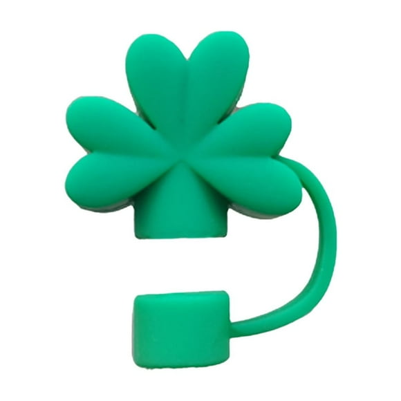 Binwennn Easter Silicone Straw Cap 10mm Wide Mouth Drinking Straw Cover Umbrellas for Drinks for Kids Umbrella for Drinks for Kids Sparkling Earth Cap Simply Slender Rainbow Crinkle Paper Qws1003 Mini