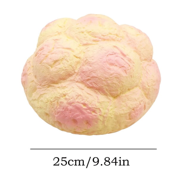 Juguetes para piscina, juguetes para bebés, juguetes para niños pequeños. Muñecos antiestrés de 25 cm con aroma a pan y de lenta recuperación.