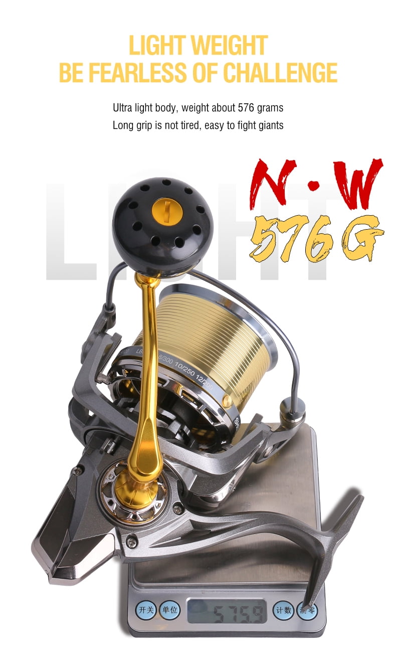 New Carp Fishing Reel Spinning Strong Drag 20kg Molinete Carretilha De Pesca Olta Makaralar Sea Reels Accessories Surfcasting