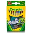 thumbnail image 3 of Crayones metálicos Crayola de 16 unidades para colorear y dibujar a partir de 3, 3 of 5