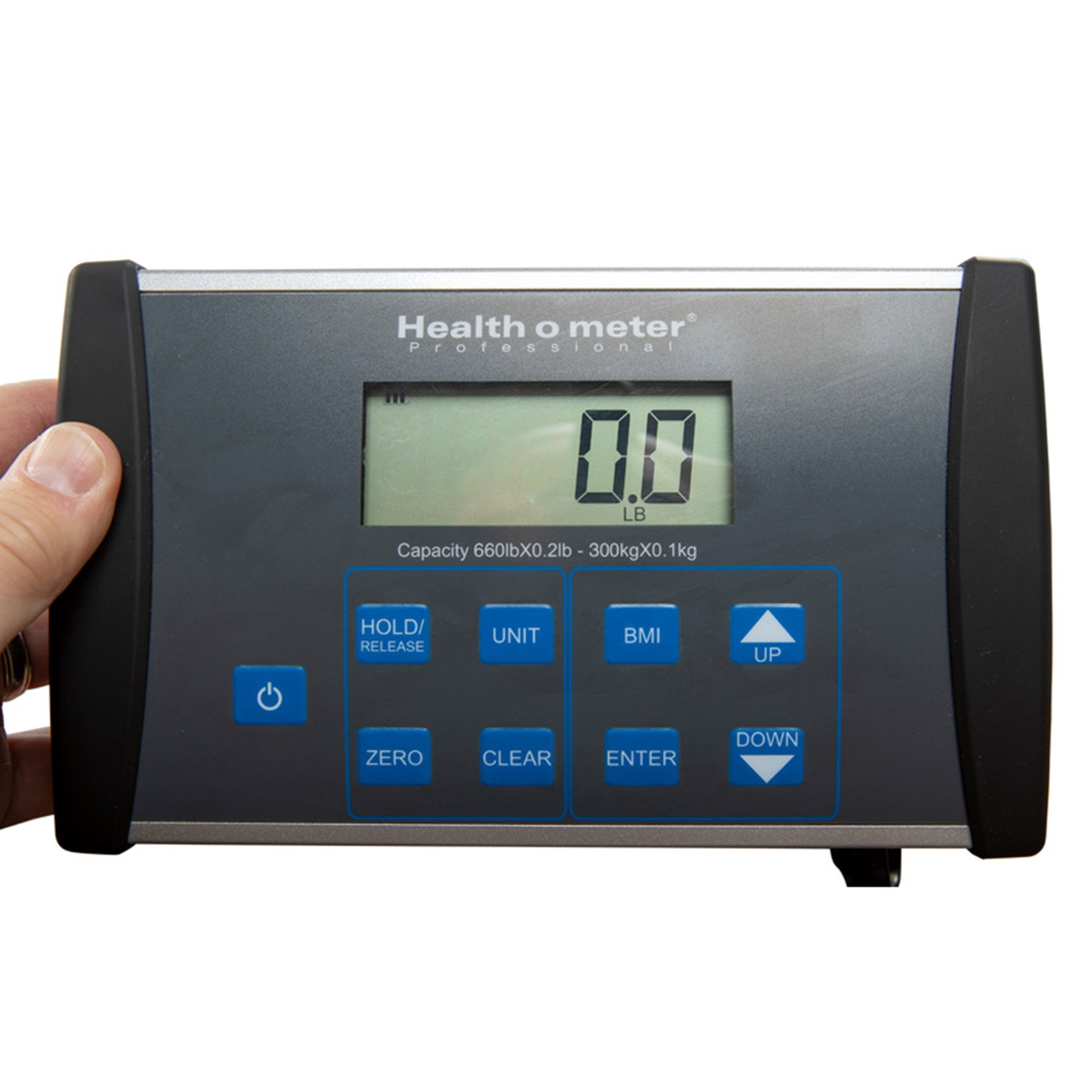 Health O Meter LCD Floor Scale 500 lbs/ 220 kg Capacity
