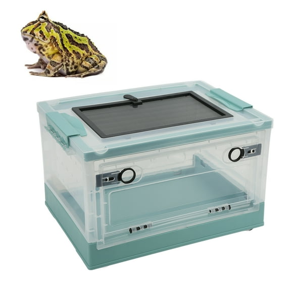 Reptiles Terrarium Foldable Reptile Feeding Reptile Plastic Terrarium Ventilated Tortoise For Small Animals