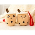 thumbnail image 3 of VickyPoP Cute Plush Bubble Tea Keychain Boba Key Ring Backpack Accessories for Women, 3 of 3