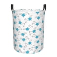 thumbnail image 2 of Uemuo Dachshund Dog Puppy Pattern Circular Laundry Hamper Basket with handles,Collapsible laundry basket,Large capacity laundry hamper,Laundry Organizer-Small, 2 of 8