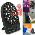 thumbnail image 3 of Electronic Dartboard, LCD Display Scoreboard Sports Electronic Dart Board Sets with Automatic Scoring & 3 Darts, Compact Target Face for Fast Play, 3 of 7