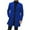 Blue, variant on uikmnh Winter Coats for Men Slim Fit Short Anorak Coat Blend Peacoat Jacket for Autumn Winter Windproof Outdoor Casual Wear Size:M