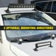 thumbnail image 5 of Soportes de barra de luces con base magnética Nilight Universal Fit, 2 unidades, 5 of 7