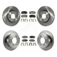 thumbnail image 1 of Transit Auto Front Rear Disc Brake Rotors and Semi-Metallic Pads Kit for Car Hyundai Sonata 2.4L K8F-101131, 1 of 11
