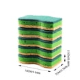 thumbnail image 4 of Thickened Wood Pulp Cotton Dishwashing Sponge Wipe Is Not Easy To Oil Double Sided Household Rag Kitchen Cleaning Dishcloth Kitchen Cleaning Supplies Scrub for Household Use, Bathroom, Kitchen, 4 of 4