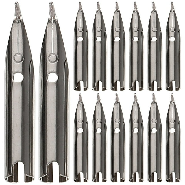 15Pcs Fountain Pen Nibs Universal Fountain Pen Nibs Students Pen Nibs Replacement Nibs Pen Tips