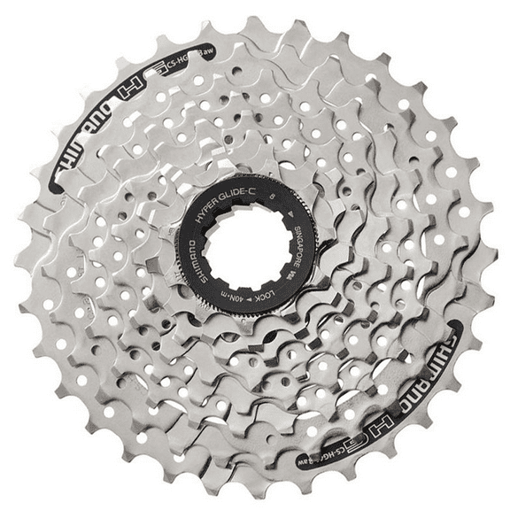 Shimano CS-HG41 Cassette - 8 Speed, 11-32t, Silver, Mega Range
