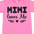 thumbnail image 4 of Inktastic Mimi Loves Me Baby Clothes Girl Girls Baby Bodysuit, 4 of 5