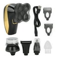 thumbnail image 2 of Rechargeable Bald Head Multi-Functional Clipper, Nose Hair Trimmer, Dry for Wet, 2 of 8