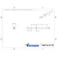 thumbnail image 4 of Steel Pop Rivets 1/8" x 3/8" Flat Countersunk Head Blind 4-6 Gap .313" - .375" Quantity 100 By Fastenere, 4 of 4
