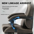 thumbnail image 6 of Office Chair with Footrest,90-135°Reclining Ergonomic High Back Computer Desk Chair Lumbar Support for Home Office Gaming Chair, 6 of 10