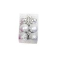 thumbnail image 1 of Agiferg Christmas Tree Decoration Ball 3CM Electroplating Ball Christmas Colored Ball, 1 of 1
