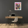 thumbnail image 3 of Dean Russo Collection 20x24 White Modern Wood Framed Museum Art Print Titled - Elephant in Charge, 3 of 4