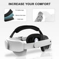 thumbnail image 3 of GAEKOL Head Strap for Meta Quest 3, Adjustable Comfortable Head Strap for Oculus Quest/Meta 3, Enhanced Support and Lightweight Design VR Accessories for Meta Quest 3, Replacement for Elite Strap, 3 of 6