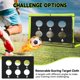 thumbnail image 3 of Goles de fútbol Hoerlar para niños de 6 x 4 pies con balón de fútbol, escalera y conos, 3 of 7