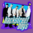 thumbnail image 2 of Girl's Backstreet Boys Band 90s Pop Grid Graphic T-Shirt, 2 of 4