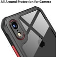 thumbnail image 4 of FYBTO Phone Case Compatible for iPhone XR Case, Clear Back Cover Bumper Cases for XR 6.1-Inch, Black, 4 of 7