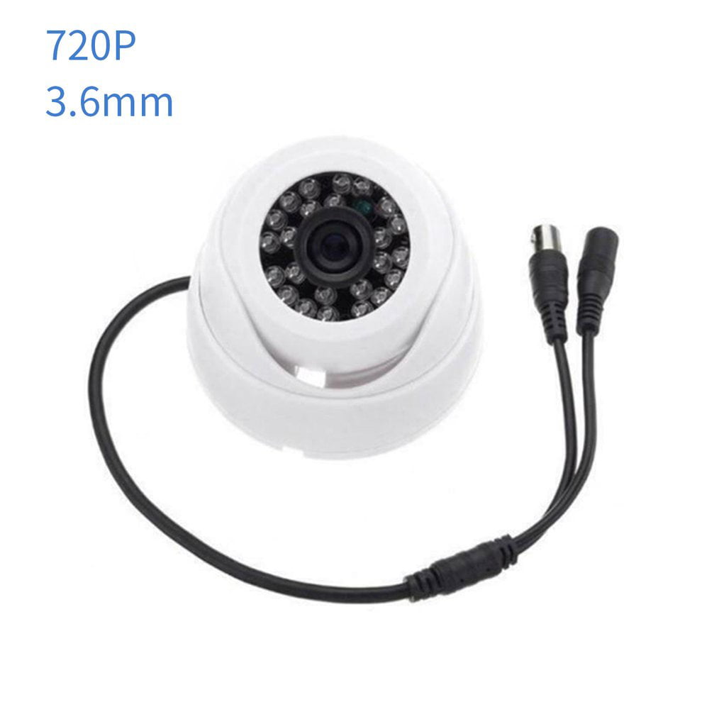 Joyful 1200tvl 3 6mm 24led Outdoor Waterproof Security Ir Night Cctv Camera Coaxial Surveillance Camera A720p 1080p 720p White Walmart Com Walmart Com