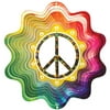 Iron Stop Designer Peace Sign Wind Spinner