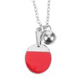 thumbnail image 3 of unbranded Collar De Tenis Con Colgante De Raqueta Y Multicolor Para Uso Cómodo Y Duradero, 3 of 8